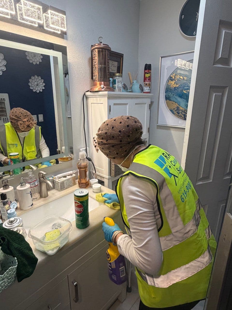 Deep Cleaning & Sanitization Project – Miss. Patricia, San Diego 1